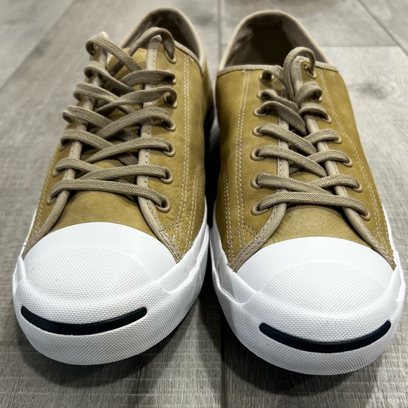 Brand new Leather Converse Jack Purcell shoes in size 12 - Picture 5 of 7